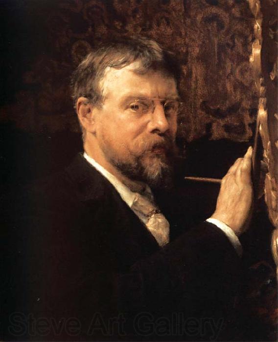 Sir Lawrence Alma-Tadema,OM.RA,RWS Self-Portrait